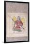 An Angel Wearing a Turban, Bearing a Staff, C.1370-80 (Gouache with Gold Paint on Paper)-null-Framed Giclee Print