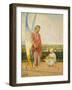 An Angel with a Shepherd Boy, 1903-Jacek Malczewski-Framed Giclee Print