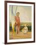 An Angel with a Shepherd Boy, 1903-Jacek Malczewski-Framed Giclee Print