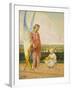 An Angel with a Shepherd Boy, 1903-Jacek Malczewski-Framed Giclee Print