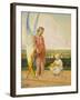 An Angel with a Shepherd Boy, 1903-Jacek Malczewski-Framed Giclee Print