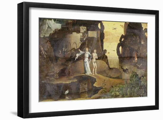 An Angel with a Soul at the Edge of Hell-Hieronymus Bosch-Framed Giclee Print