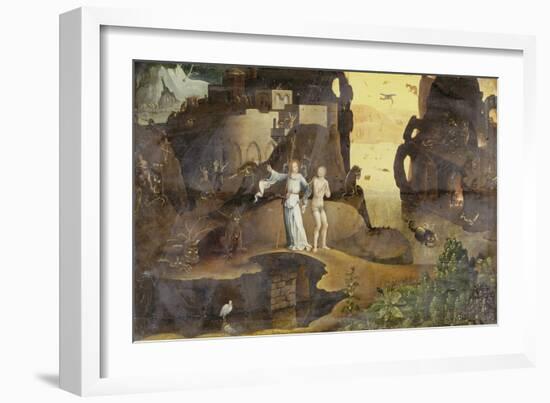 An Angel with a Soul at the Edge of Hell-Hieronymus Bosch-Framed Giclee Print