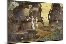 An Angel with a Soul at the Edge of Hell-Hieronymus Bosch-Mounted Giclee Print