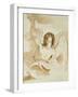 An Angel-Guercino-Framed Giclee Print