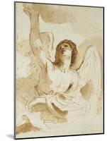 An Angel-Guercino-Mounted Giclee Print