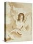 An Angel-Guercino-Stretched Canvas
