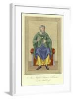 An Anglo-Saxon Nobleman in His State Dress-null-Framed Giclee Print