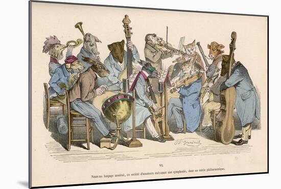 An Animal Orchestra-null-Mounted Art Print