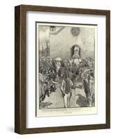 An Annual Festival in Teneriffe, Blessing the Animals at San Antonio Abad-John Charlton-Framed Giclee Print