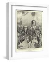 An Annual Festival in Teneriffe, Blessing the Animals at San Antonio Abad-John Charlton-Framed Giclee Print