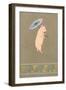 An Anthropomorphic Pig Performing in a Circus-null-Framed Giclee Print