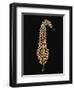 An Antique Diamond Ruby Emerald and Enamel Jigha, 18th Century-null-Framed Giclee Print