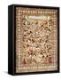 An Antique Kirman Masha'Ir Carpet-null-Framed Stretched Canvas