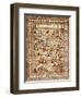 An Antique Kirman Masha'Ir Carpet-null-Framed Giclee Print