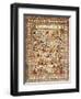 An Antique Kirman Masha'Ir Carpet-null-Framed Giclee Print