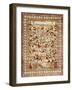 An Antique Kirman Masha'Ir Carpet-null-Framed Giclee Print