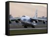 An Antonov An-124 Aircraft Taking Off from Sofia Airport, Bulgaria-Stocktrek Images-Framed Stretched Canvas