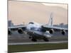 An Antonov An-124 Aircraft Taking Off from Sofia Airport, Bulgaria-Stocktrek Images-Mounted Photographic Print