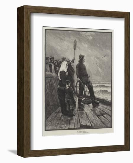 An Anxious Moment-Julius Mandes Price-Framed Giclee Print