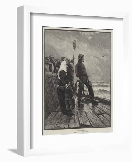 An Anxious Moment-Julius Mandes Price-Framed Giclee Print