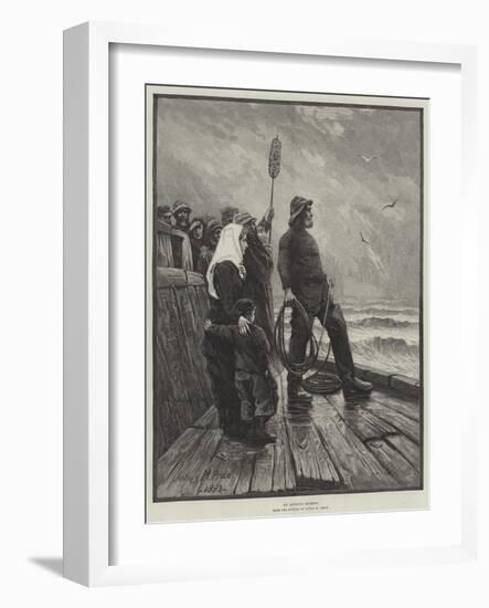 An Anxious Moment-Julius Mandes Price-Framed Giclee Print