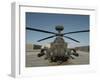 An Apache Helicopter at Camp Bastion, Afghanistan-Stocktrek Images-Framed Photographic Print