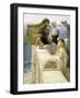 An Aphrodites Ursprung-Sir Lawrence Alma-Tadema-Framed Giclee Print