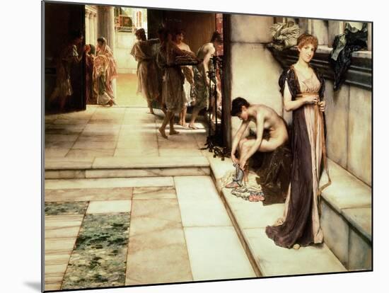 An Apodyterium-Sir Lawrence Alma-Tadema-Mounted Giclee Print