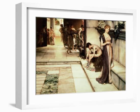 An Apodyterium-Sir Lawrence Alma-Tadema-Framed Giclee Print