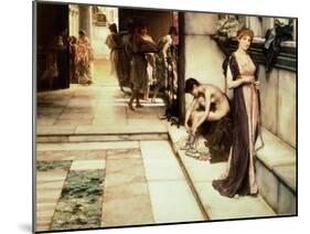 An Apodyterium-Sir Lawrence Alma-Tadema-Mounted Giclee Print