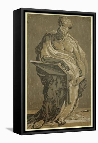 An Apostle, Between 1500 and 1552-Domenico Beccafumi-Framed Stretched Canvas
