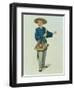 An Apothecary Plate 26 from "The Costume of China"-Major George Henry Mason-Framed Giclee Print