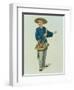 An Apothecary Plate 26 from "The Costume of China"-Major George Henry Mason-Framed Giclee Print