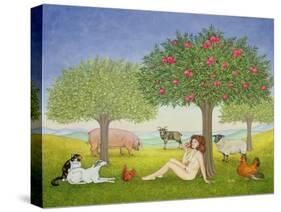 An Apple a Day, Triptych Part Three-Ditz-Stretched Canvas
