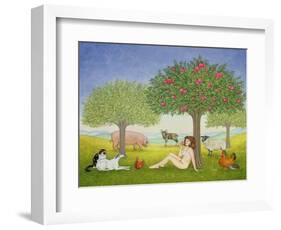 An Apple a Day, Triptych Part Three-Ditz-Framed Giclee Print