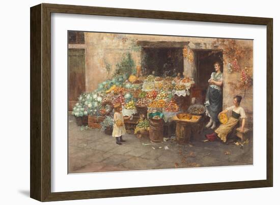 An Apple, Please (Oil on Canvas)-Stefano Novo-Framed Giclee Print