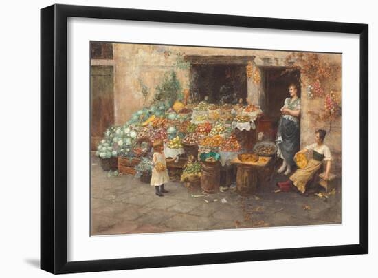 An Apple, Please (Oil on Canvas)-Stefano Novo-Framed Giclee Print