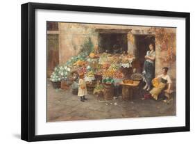 An Apple, Please (Oil on Canvas)-Stefano Novo-Framed Giclee Print