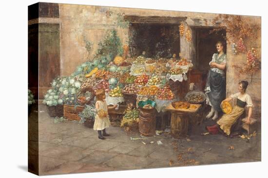 An Apple, Please (Oil on Canvas)-Stefano Novo-Stretched Canvas