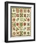 An Appliqued Cotton Album Quilt, circa 1852-Francina Stout Van Dyke-Framed Giclee Print