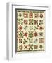 An Appliqued Cotton Album Quilt, circa 1852-Francina Stout Van Dyke-Framed Giclee Print