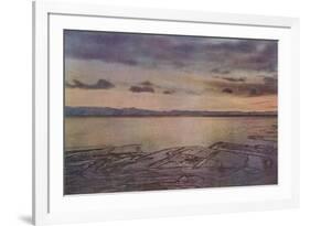 'An April After Glow', 1 April 1911, (1913)-Herbert Ponting-Framed Photographic Print