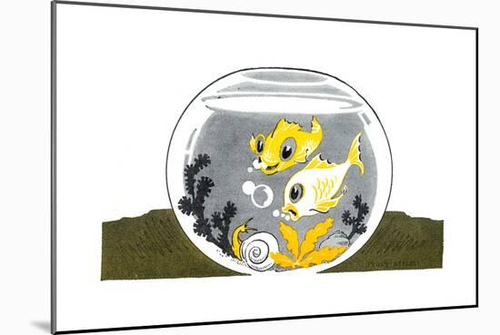 An Aquarium - Jack & Jill-Peggy Smithers-Mounted Premium Giclee Print