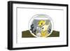 An Aquarium - Jack & Jill-Peggy Smithers-Framed Giclee Print