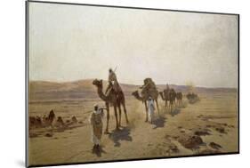 An Arab Caravan, 1903-Ludwig Hans Fischer-Mounted Giclee Print