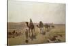 An Arab Caravan, 1903-Ludwig Hans Fischer-Stretched Canvas
