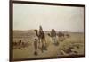 An Arab Caravan, 1903-Ludwig Hans Fischer-Framed Giclee Print