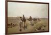 An Arab Caravan, 1903-Ludwig Hans Fischer-Framed Giclee Print