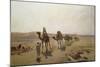 An Arab Caravan-Ludwig Hans Fischer-Mounted Giclee Print